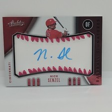 2021 Absolute Baseball Material Signatures /10 Nick Senzel Auto