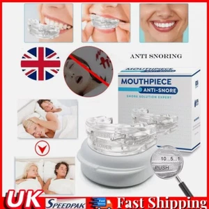 GENUINE,ANTI SNORING MOUTH GUARD, Device Sleep Aide Adjustable Mouth-Free Buds - Picture 1 of 12