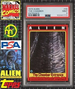 1979 Topps Alien - 48 The Chamber Entrance - PSA 9 MINT - Picture 1 of 4