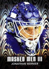 2010-11 Between The Pipes Masked Men III Silver #28 Jonathan Bernier