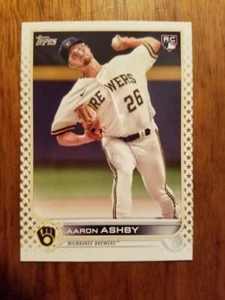 2022 Aaron Ashby #78 Rookie Baseball Card (Topps) - Picture 1 of 1
