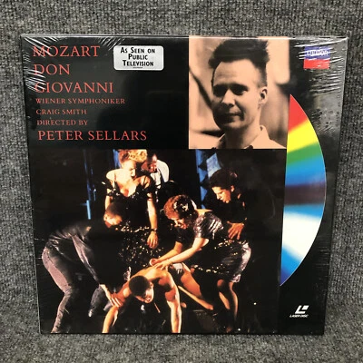 Mozart Don Giovanni 12” Laserdisc BoxSet Directed By Peter Sellars New & Sealed - Image 1 of 4