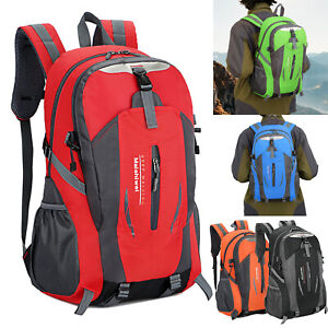 36L Nylon Travel Backpack Waterproof Outdoor Rucksack Men Camping Hiking Bag