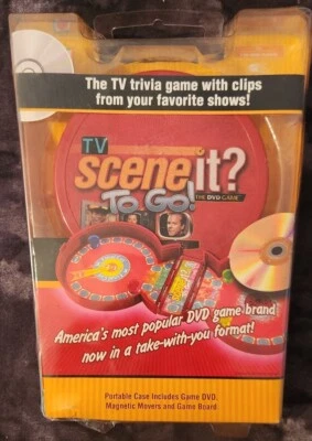 TV Scene It? DVD Game To Go! Brand New SEALED Trivia Game - Image 1 of 2