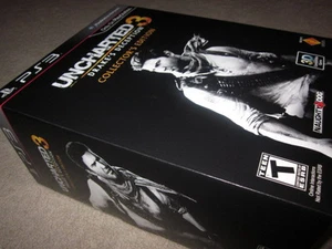 Uncharted 3 Drake's Deception Collector Edition + SteelBook + figure PS3 iii NEW - Picture 1 of 1