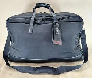 Preowned Tumi Boston Duffle Nylon Weekender Carry On 22” Soft Duffle Bag 43051D3 - Picture 1 of 18