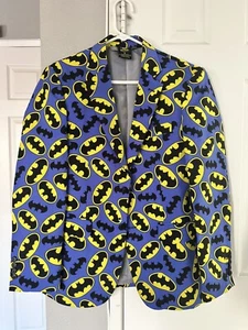 DC Comics Adult Blazer Suit Jacket Pants Batman Cosplay Costume SZ 38 - Picture 1 of 5