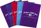 Lined Paper A4 Refill Pad, Headbound 140 Pages, Assorted Colours, Pack of 5