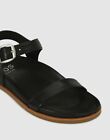 EOS Sandals Sold Out EUC Black Leather Shoes Sandals Carousel Size Eu 39 US 8.5
