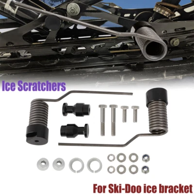 2.0 UNIVERSAL BI DIRECTIONAL ICE SCRATCHERS SNOWMOBILE REVERSIBLE FOR SKI-DOO - Image 1 of 4