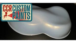 500ML CANDY SILVER WHITE KIT INC CANDY, BASE,2K CLEAR & REDUCER FOR SPRAY GUN - Picture 1 of 3