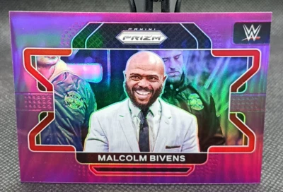 2022 Prizm WWE Purple Refractor #ed /149 - Malcolm Bivens #85 NXT - Image 1 of 2