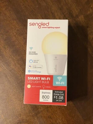 Sengled Alexa Light Bulb S1 Auto Pairing with Alexa Devices Warm Light Bulbs - Image 1 of 4