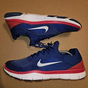 Men's Size 13- Nike Free Trainer V7 Running Shoes New York Giants NFL AA1948-406 - Picture 1 of 11