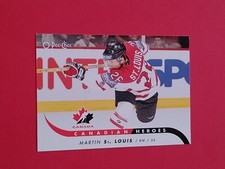 2009-10 O-PEE-CHEE Canadian Heroes #CB-MS Martin St Louis Canada 