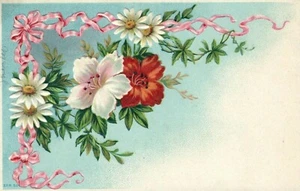 Beautiful Floral Series 501 Vintage Postcard  - Picture 1 of 2