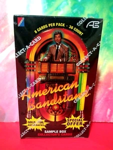 AMERICAN BANDSTAND Dick Clark TV Music Show Collector Cards Sealed Box VTG 1993 - Picture 1 of 7