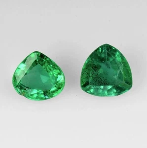 Piedra preciosa esmeralda verde natural zambiana de 1,31 quilates - Imagen 1 de 1
