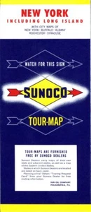 1959 Sunoco Road Map: New York NOS - Picture 1 of 1