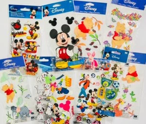 Disney Scrapbooking Maß Aufkleber Mickey Winnie Donald und mehr - Bild 1 von 21