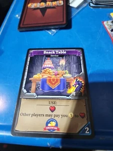 Clank! Board Game Snack Table Device Promo Card by Renegade Games - Picture 1 of 2