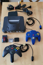 Nintendo 64 Heimkonsole komplett mit 2 Controllern und 3 Spielen