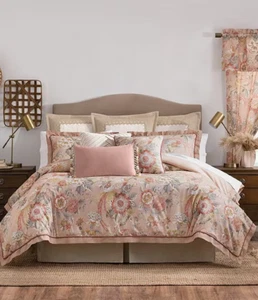 Rose Tree Audrey Transitional 4 Piece Comforter Set New - Picture 1 of 3