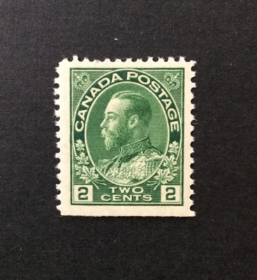 BroadviewStamps Canada #107b MOGH F-VF.  Lower booklet single. - Image 1 of 2