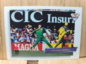 RICHARD SNELL🏆1993/94 #42 Futera SOUTH AFRICA The Ashes Cricket Card🏆F.P. - Bild 1 von 2