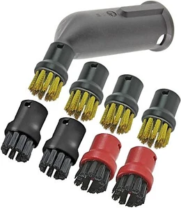Accesorio de detalle de vapor + cepillos de boquilla de alambre x 8 para limpiador de vapor KARCHER - Imagen 1 de 7