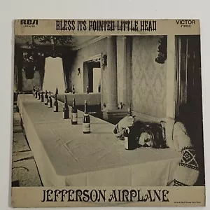 Jefferson Airplane LP Bless Its Pointed Little Head VG+ Disc Indianapolis Press - Foto 1 di 6
