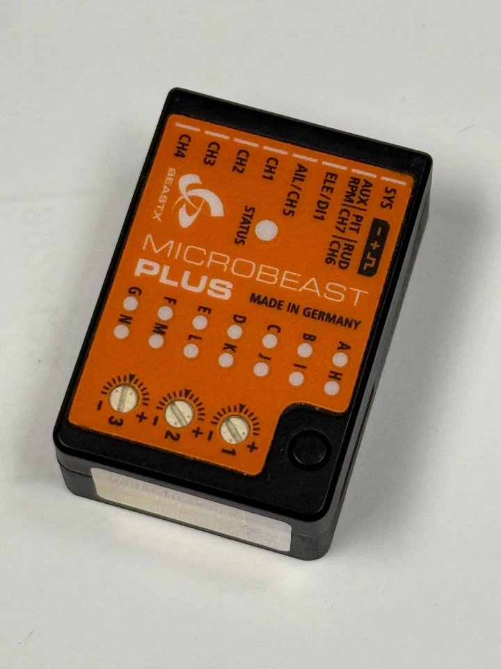 BeastX Beast X Microbeast Plus RC Helicopter Flybarless System Gyro HEGBP301T - Image 1 of 1