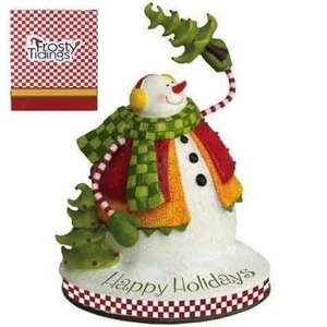 Westland Frosty Tidings Felices Fiestas Muñeco de Nieve Figura Retirado 19201 Nuevo de Lote Antiguo - Imagen 1 de 1