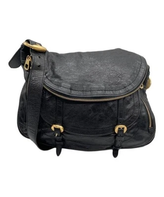 ALEXANDER McQUEEN                    Leather Shoulder Bag black - Image 1 of 4