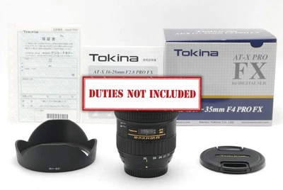 [Top MINT/BOX]   Tokina AF 17-35mm f4 SD AT-X Pro FX IF Lens Nikon From JAPAN - Image 1 of 4