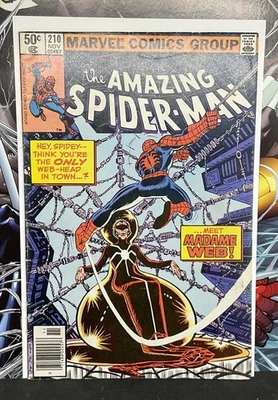 The Amazing Spider-Man #210 Newsstand Variant (Marvel Comics November 1980) - Image 1 of 2