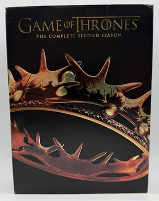 Game of Thrones: the Complete Second Season DVD 5 Disc Lena Headey 2012 Foto 1 de 3