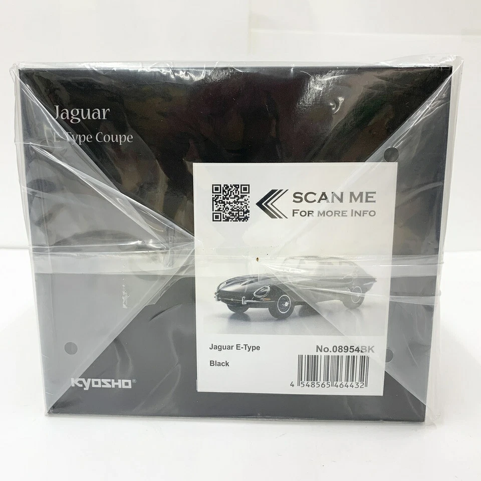 Kyosho Original 1/18 Jaguar E-Type (nero) KS08954BK