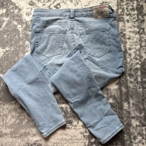 TRUE RELIGION hellblaue SKINNY Jeans 33x30 Distressed Style - Bild 1 von 8