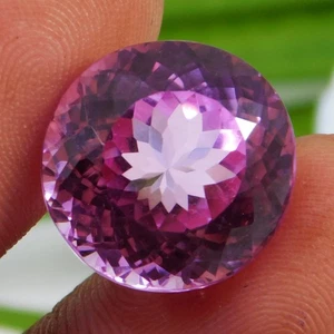 Pietra Preziosa Certificata Zaffiro Rosa Ceylon "Ottima" 14,50 Ct Naturale Impeccabile - Foto 1 di 8