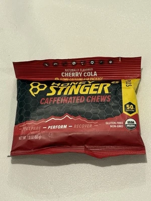 Masticables orgánicos con cafeína de cereza cola 1,08 OZ Foto 1 de 4