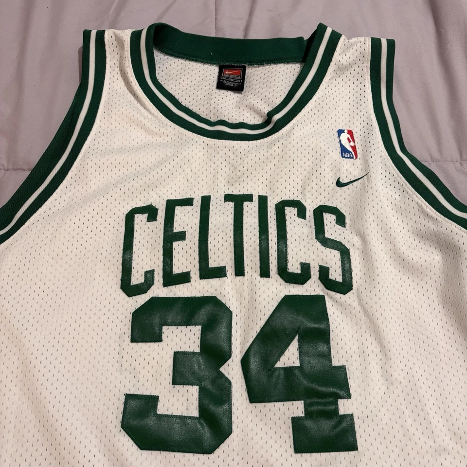 Camiseta deportiva de baloncesto Nike Paul Pierce Boston Celtics Swingman blanca talla 4XL Foto 1 de 4