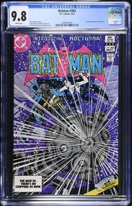 Batman #363 CGC 9.8 • 1st Appearance of Nocturna • D.C. Comics 1983 - Bild 1 von 2