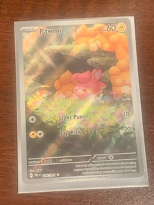 Pawmi 226/091 Full Art Illustration Rare Pokemon Karte Paldean Fates NM 2024 - Bild 1 von 2