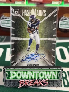 2024 Panini Donruss Optic Hash Marks Sidney Rice Autograph Vikings - Bild 1 von 2