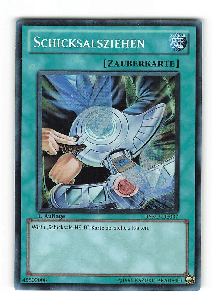 Yugioh SCHICKSALSZIEHEN , rymp-de037 Secret Rare deutsch Near Mint 1. Auflage - Bild 1 von 2