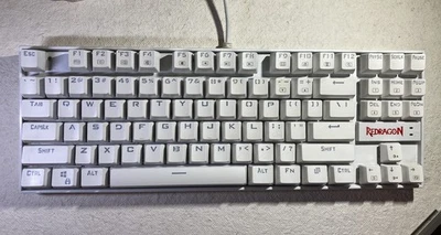 Teclado mecánico para juegos REDRAGON Kumara K552W-RGB con cable 87 teclas interruptores azules Foto 1 de 4