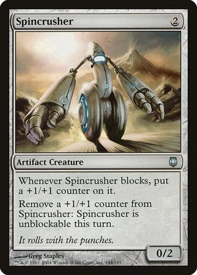 (3x) SPINCRUSHER - Darksteel – MTG Magic the Gathering Card - Uncommon - Image 1 of 4