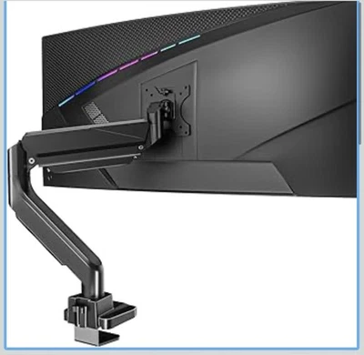 WALI Ultrawide Monitor Arm for 13 to 49 Inch Heavy Duty Curved Screens, Holds 33 - Image 1 of 4