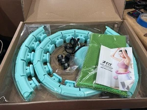 FIT ON FORM Infinity Weighted Hula Fit Hoop for Adult Weight Loss, 2 in 1 Smart - Picture 1 of 1
